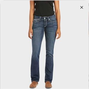 Ariat Women's Dark Blue Boot Cut Jeans